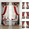 thumbnail image 1 of Xuniizn Blackout Curtains for Bedroom Thermal Insulated - Polyester Black Out Curtains 2 Panels Set Room Darkening Window Curtains for Living Room, 1 of 4