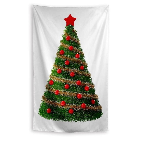Xuniizn Christmas Backdrops for Photography, Christmas Tapestry for Party Decor, Christmas Photo Backdrop for Christmas Wall Decorations, Xmas Tree Photography Backdrop Christmas Decorations for Home