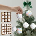thumbnail image 1 of Xuniizn Christmas Ball Ornaments 9Pcs Candy Colored Foam Balls Christmas Tree Ornaments for Hanging Decorations, Shatterproof Christmas Ornaments Set for Xmas Tree, Holiday, Wedding, Party, 1 of 7