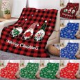 thumbnail image 1 of Xuniizn Christmas Blanket for Couch, Soft Christmas Throw Blanket, Warm Thicken Flannel Sherpa Blanket Microfiber Machine Washable for Bedroom, Fleece Blanket, Christmas Decorations for Home, 1 of 6