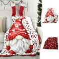 thumbnail image 1 of Xuniizn Christmas Blanket for Couch, Soft Christmas Throw Blanket, Warm Thicken Flannel Sherpa Blanket Microfiber Machine Washable for Bedroom, Fleece Blanket, Christmas Decorations for Home, 1 of 7