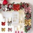 thumbnail image 1 of Xuniizn Christmas Bows Large Christmas Tree Bows 1Pc Silver Velvet Bows for Christmas Tree Hand Tied Easy Hanging Holiday Christmas Ornaments Party Door Gifts, Christmas Decoration for Home, 1 of 7