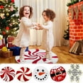 thumbnail image 1 of Xuniizn Christmas Door Mat Xmas Welcome Christmas Mat Non-Slip and Washable Winter Doormat Rubber Back Snowflakes Door Mat Rugs for Indoor Outdoor, Christmas Decorations for Home, 1 of 7