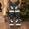 thumbnail image 1 of Xuniizn Christmas Mens Pajama Pants, Fleece Plaid Print Elastic Waist Casual Pajama Bottoms with Pockets, Soft Comfortable Insulated Holiday Sleep Pants, 1 of 4