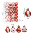 thumbnail image 1 of Xuniizn Christmas Ornaments 24Pcs Christmas Ball Ornaments with Strings, Shatterproof Christmas Bulbs, Hanging Decorations for Xmas Tree, Holiday, Wedding, Party, 1 of 5