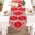 thumbnail image 1 of Xuniizn Christmas Tablecloth Wrinkled Cheesecloth Christmas Tablecloths - Bohemian Christmas Table Cloth Rectangular Table Cover for Holiday, Wedding Party Christmas Decorations for Home, 1 of 7