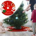thumbnail image 1 of Xuniizn Christmas Tree Skirt Multicolor 100%Polyester Tree Skirts for Xmas Decor, Party Festive Merry Christmas Decorations for Home, 1 of 9