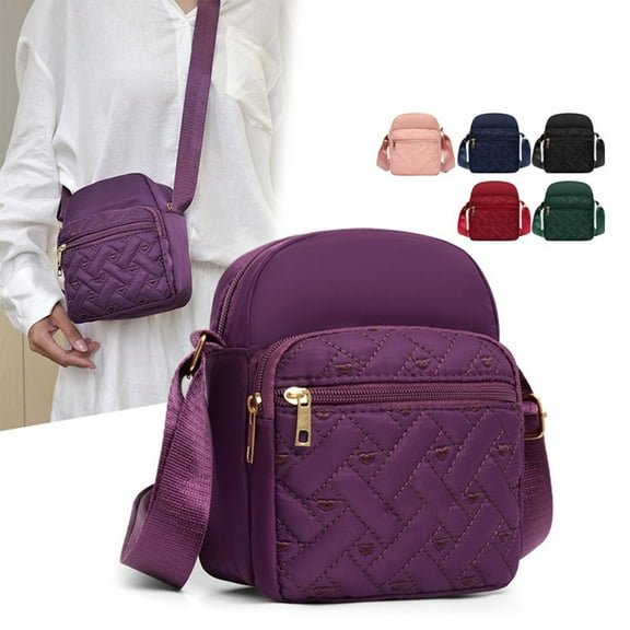 Xuniizn Crossbody Bags for Women Men, Large Capacity Fashion Cute Mini Shoulder Handbag Crossbody Purses for Women Travel, Shopping, Working, Gifts for Women - Crossbody Bag