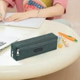 thumbnail image 1 of Xuniizn Cute Large-Capacity Pencil Case - Aesthetic Pouch for Women & Men | Sturdy Multifunctional Organizer for Office/School (Army Green), 1 of 6