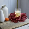 thumbnail image 1 of Xuniizn Fall Candle Rings, Mini Artificial Maple Leaves Thanksgiving Day Candle Rings Fall Wreath for Fall Candle, Cup, Vase, Party Tabletop Fall Decor, Fall Decorations for Home, 1 of 3