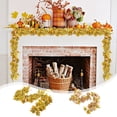 thumbnail image 1 of Xuniizn Fall Garland Maple Leaf, 5.7Ft Hanging Vine Fall Leaves Garland for Fall Decor, Home Wedding Fireplace Party Christmas Thanksgiving Decoration, Fall Decorations for Home, 1 of 7