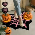 thumbnail image 1 of Xuniizn Halloween Mat, 16X24" Velvet Halloween Door Mat for Outside Entrance, Spooky Halloween Rug for Outdoor & Indoor, Non Slip Washable Halloween Doormat, Halloween Bathroom Decor, 1 of 6