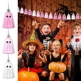 thumbnail image 1 of Xuniizn Hanging Ghosts Halloween Decor, 6Pcs Hanging Ghost Cute Halloween Decorations for Home, Halloween Ghost Hanging Decorations Indoor & Outdoor Festival Party Funny Hanging Piece, White, 1 of 6