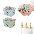 thumbnail image 1 of Xuniizn Laundry Basket, Collapsible Laundry Hamper & Large Storage Bin - Foldable Laundry Baskets with Handles, Space-Saving Laundry Hamper for Home, Dorm, Office, Plastic, Blue, 1 of 7