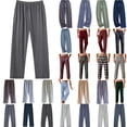 thumbnail image 1 of Xuniizn Mens Pajama Pants, Lightweight Plaid Print Elastic Waistband Drawstring Casual Home Pajamas, Breathable Soft Comfy Sleep Pants, 1 of 4