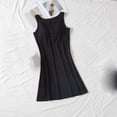thumbnail image 1 of Xuniizn Nightgowns for Women, Plus Size Crew Neck Sleeveless Solid Color Short Casual Nightgowns with Pad, Thin Comfortable Stylish Sexy Casual Pajamas Dress, 1 of 3