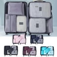 thumbnail image 1 of Xuniizn Packing Cubes, Compression Packing Cubes for Travel (7-Piece Set) - Travel Packing Organizers with Laundry Bag, Luggage Organizers for Suitcase, Lightweight Travel Cubes for Packing, Wine, 1 of 8