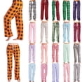 thumbnail image 1 of Xuniizn Pajama Pants Women, Plaid Drawstring Elastic Waist Trendy Classic Sleepwear, Plus Size Stretchy Casual Loose Pajama Bottoms, S-5XL, 1 of 5