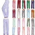 thumbnail image 1 of Xuniizn Pajama Pants Women, Plaid Drawstring Elastic Waist Trendy Classic Sleepwear, Plus Size Stretchy Casual Loose Pajama Bottoms, S-5XL, 1 of 5