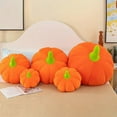 thumbnail image 1 of Xuniizn Pumpkin Pillow, Fall Artificial Velvet Pumpkin Decor Throw Pillows Pumpkin Pillows for Bedroom Sofa Couch Thanksgiving Halloween Fall Decor, Fall Decorations for Home, 1 of 7