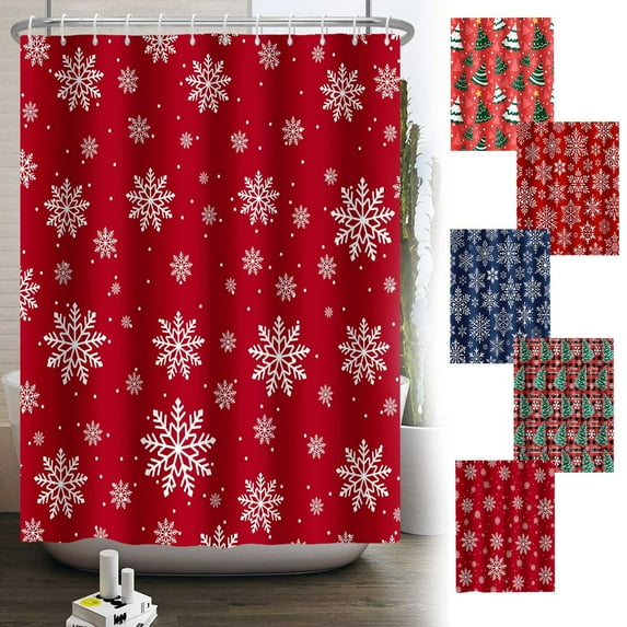 Xuniizn Shower Curtain Liner, Waterproof Shower Curtains for Bathroom & Mold Resistant Shower Liner Complete, Nylon, Spandex