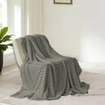 thumbnail image 1 of Xuniizn Soft Blankets, Throw Blanket for Couch, Flannel Sherpa Blanket Fleece Blanket for Adults, Cozy, Plush, Thicken, Reversible, Machine Washable, Gray, 1 of 6