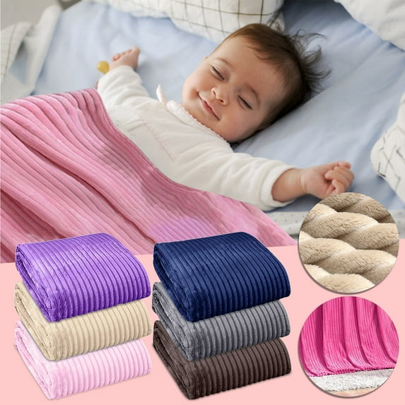 Xuniizn Soft Blankets, Throw Blanket for Couch, Flannel Sherpa Blanket Fleece Blanket for Adults, Cozy, Plush, Thicken, Reversible, Machine Washable, Purple