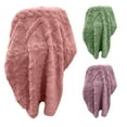 thumbnail image 1 of Xuniizn Soft Blankets, Throw Blanket for Couch, Flannel Sherpa Blanket Fleece Blanket for Adults, Cozy, Plush, Thicken, Reversible, Machine Washable, Purple, 1 of 2
