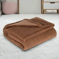 thumbnail image 1 of Xuniizn Soft Blankets, Throw Blanket for Couch, Flannel Sherpa Blanket Fleece Blanket for Adults, Cozy, Plush, Thicken, Reversible, Machine Washable, 1 of 5