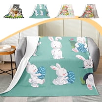 Xuniizn Soft Blankets, Throw Blanket for Couch, Flannel Sherpa Blanket Fleece Blanket for Adults, Cozy, Plush, Thicken, Reversible, Machine Washable