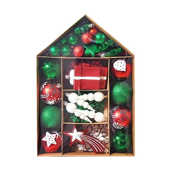 Xuniizn Star Tree Topper, Glitter 3D Shatterproof Star, Christmas Tree Top Decor for Indoor Outdoor Holiday Home Party, Plastic