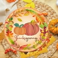 thumbnail image 1 of Xuniizn Thanksgiving Plates 25Pcs Fall & Thanksgiving Paper Plates for Fall Decor - 7x7" Fall & Thanksgiving Plates Disposable for Friends Party Daily Use, Fall Decorations for Home, 1 of 6