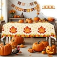 thumbnail image 1 of Xuniizn Thanksgiving Plates Disposable, Thanksgiving Paper Plates Fall Paper Plates, Thanksgiving Theme Party Tableware Set Fall Plates, Cups, Napkins & Tablecloth, Fall Decorations for Home, 1 of 6