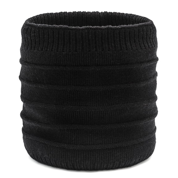 Xunlbb Women's Winter Scarf With Warmth And Plush Protection High Neck Thick Yarn Single Circle Solid Color And Neck Cover Christmas Gift