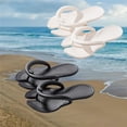 thumbnail image 1 of Xunlbb Flip-flops for Womens Non Slip Lightweight Thong Sandals Waterproof Shower Shoes Indoor Outdoor Womens Sandals Slip-on Summer Beach Vacation Holidays Free Size, 1 of 7