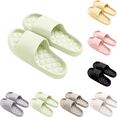 thumbnail image 1 of Xunlbb Lightweight Sandals for Women Men Comfort Non-Slip Pillow House Sandals Waterproof Shower Shoes Indoor Slides Bathroom Sandals Slip On Slide Sandals Easy to Clean 37-45, 1 of 4