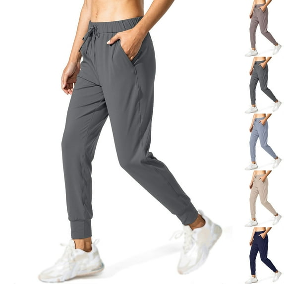 Xunlbb Long Pants for Women Lightweight Breathable Pant Athletic Sweatpants for Gym Training Yoga Climbing Stretch Casual String Tight Pants Office Daily Outfit