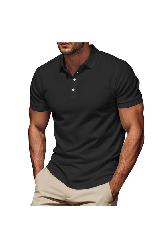 Men's Shirts Mens Dress Shirts Men's Pullover Zipper Printing Lapel Long Sleeve Turndown Collar Blouse Shirt on Clearance, M-3XL