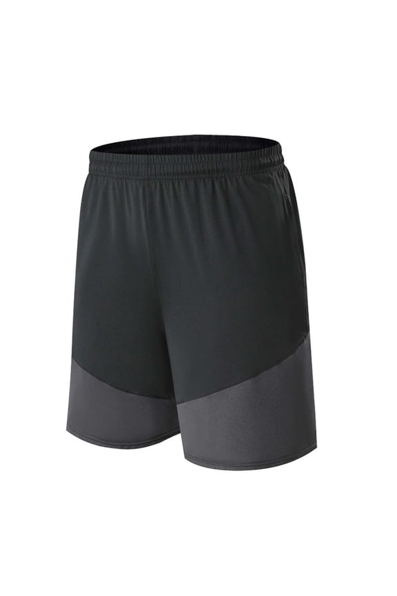 Men's Shorts Clearance Gym Shorts Men, Men's Summer Leisure Basketball Elasticity Color Blocking Train Motion Shorts, S-3XL