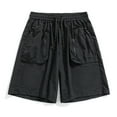 thumbnail image 1 of Up to 60% off Men's Shorts, Xunlbb Man Thin Loose Pockets Drawstring Outdoors Beach Fifth Pants, 1 of 3