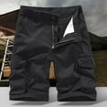 thumbnail image 1 of Xunlbb Mens Shorts Clearance Cargo Shorts for Men, Men's Summer Fashion Solid Color Casual Shorts Multi-Pocket Cargo Shorts, S-XL, 1 of 3