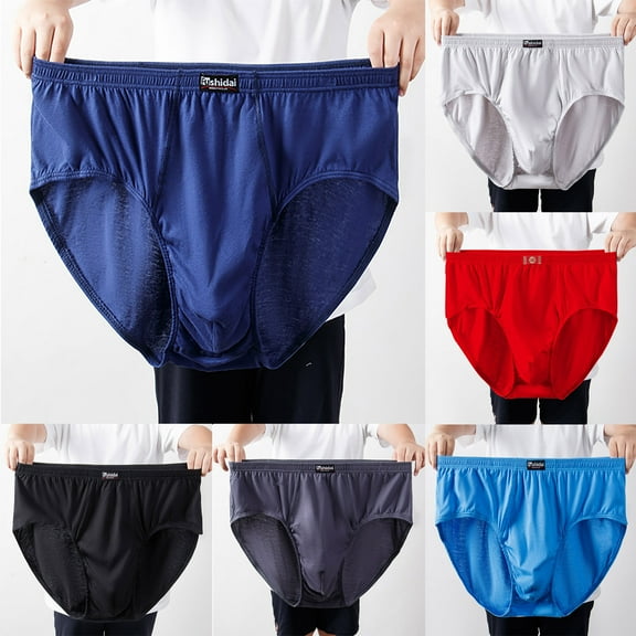 Xunlbb Mens Underwear Men's High Waisted Cotton Men's Underwear Cotton Underwear Plus Size Cotton Underwear Plus Size Underwear on Clearance