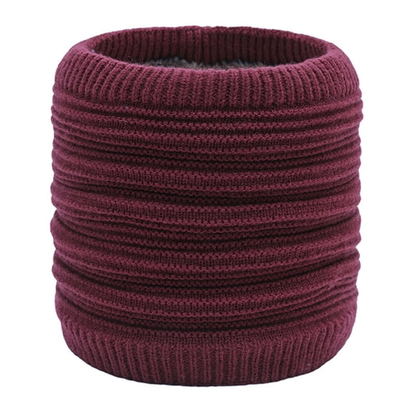Xunlbb End of Year Clearance Neck Gaiter for Men Women Winter Scarf With Warmth And Plush Same Gender Design Protection High Neck Thick Yarn Single Circle Solid Color And Neck Cover on Clearance