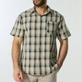 thumbnail image 1 of Xunlbb Short Sleeve for Men Shirts Summer Fashion Plaid Casual Shirt with Collar and Short Sleeved Top Short Sleeved Collar Top/shirt on, S-3XL, 1 of 5