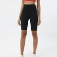 thumbnail image 1 of Xunlbb Shorts for Women Yoga Leggings Woman Solid Color Elastic High Waist Lift The Hip Yoga Five Cents Pants S-XL on Clearance, 1 of 3