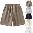 thumbnail image 1 of Lenago Mens Athletic Running Shorts 5 Inch Quick Dry Stretch Lightweight Gym Workout Shorts with Pockets Beige M, 1 of 9