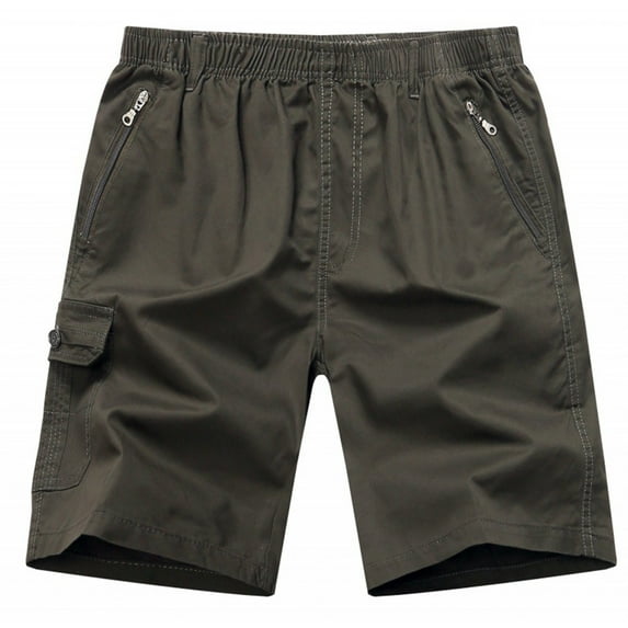 Xunlbb Summer Men's Cargo Shorts with Pockets Men's Casual Daily Outdoor Beach Lightweight And Breathable Work Shorts Cargo Sorts for Men, L-5XL