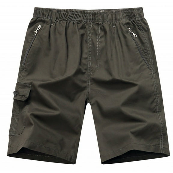 Xunlbb Summer Men's Cargo Shorts with Pockets Men's Casual Daily Outdoor Beach Lightweight And Breathable Work Shorts Cargo Sorts for Men, L-5XL