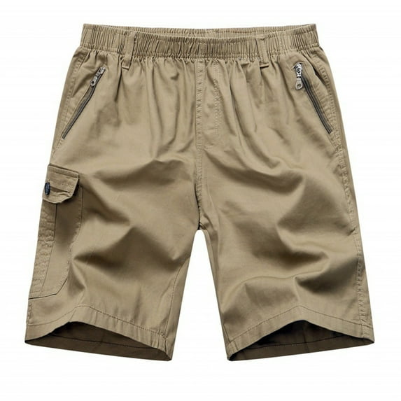 Xunlbb Summer Men's Cargo Shorts with Pockets Men's Casual Daily Outdoor Beach Lightweight And Breathable Work Shorts Cargo Sorts for Men, L-5XL