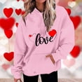 thumbnail image 1 of Xunlbb Sweatshirt for Women,Womens Fashion Casual Valentines Day Printing Long Sleeve Tops Hoodie Sweatshirts,Size S-3XL, 1 of 5